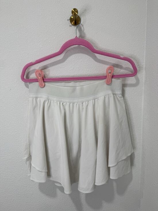 Lululemon Pants - Lululemon Court Rival High-Rise Skirt Women’s Size 10 Tall White